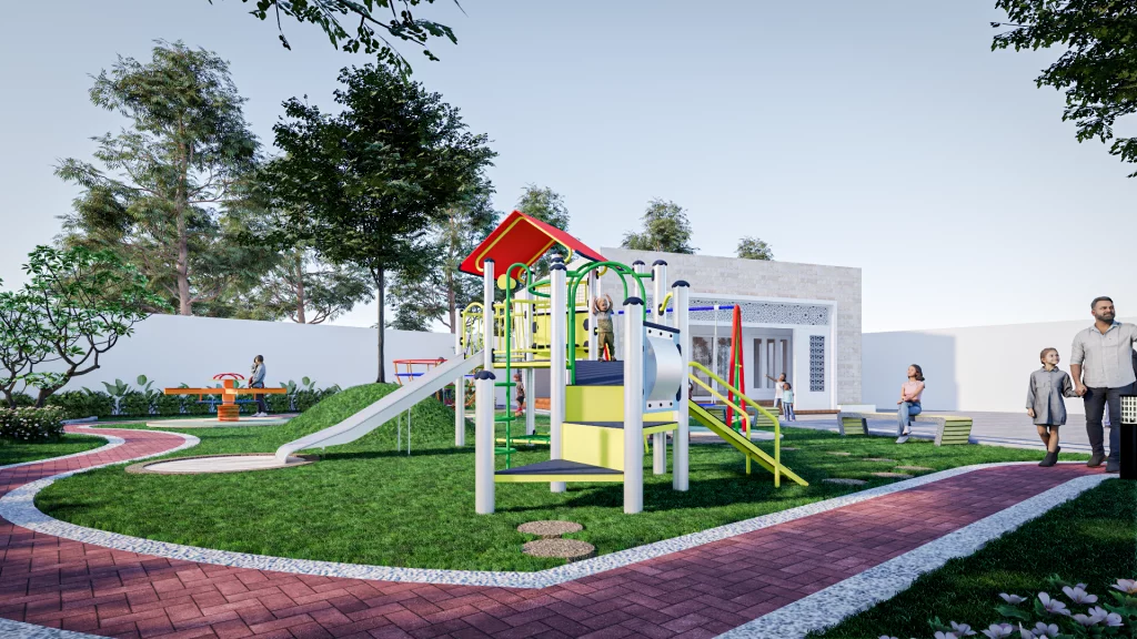 area olahraga di perumahan