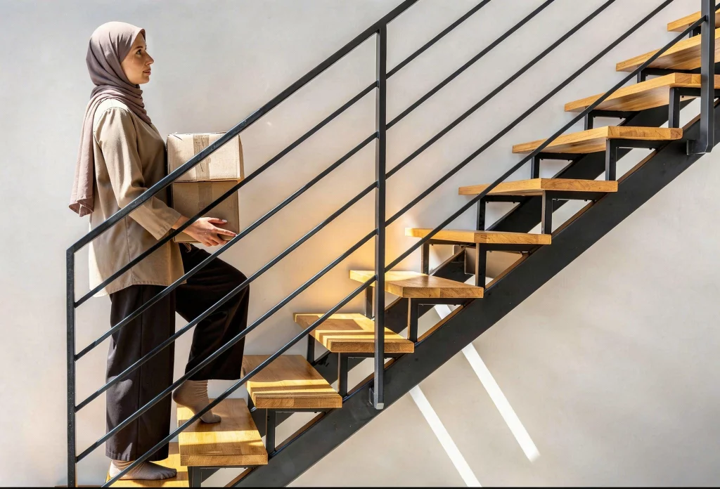 desain rumah mezzanine, memanfaatkan ruang lebih di sebuah hunian